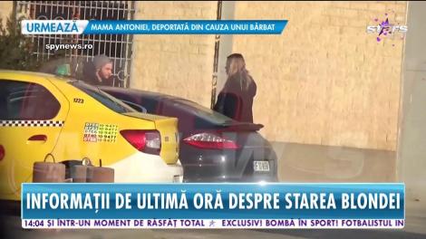 Valentina Pelinel urmează să nască gemenele