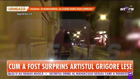 Un artist celebru de la noi a reuşit să bage spaima în trecători! Cum a fost surprins Grigore Leșe pe străzile din capitală