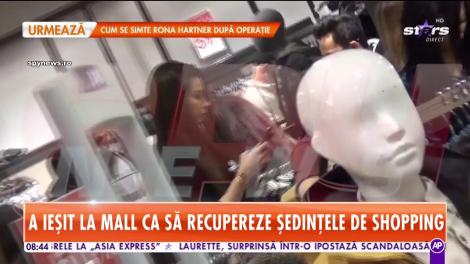 Iuliana Luciu a spart pușculița după Asia Express. Vedeta a ieșit la mall ca să recupereze ședințele de shopping