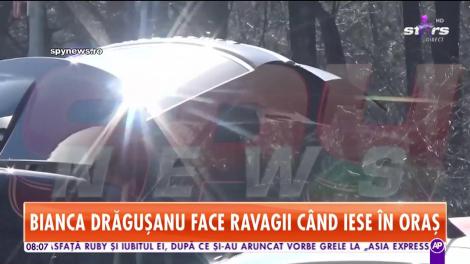 E sofisticată și arată bine de tot. Bianca Drăguşanu face ravagii când iese în oraș
