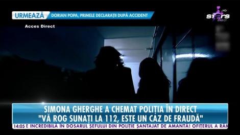 Simona Gherghe a izbucnit în plâns în timpul emisiunii: ”Vă rog sunați la 112, este un caz de fraudă!”