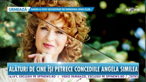 Unde fuge Angela Similea când vrea să nu știe nimeni de ea