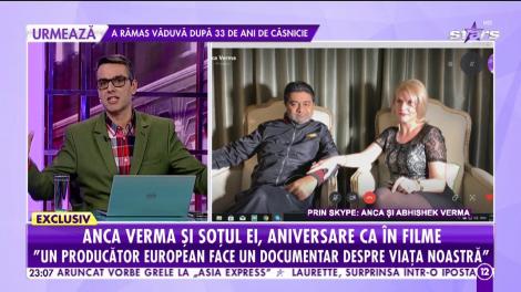 Anca Verma şi soţul ei, aniversare ca în filme! "Am tăiat câte un tort pentru fiecare invitat"