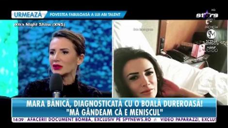 Mara Bănică, diagnosticată cu o boală dureroasă: ”Am vrut să mă dau jos din pat şi nu am putut”