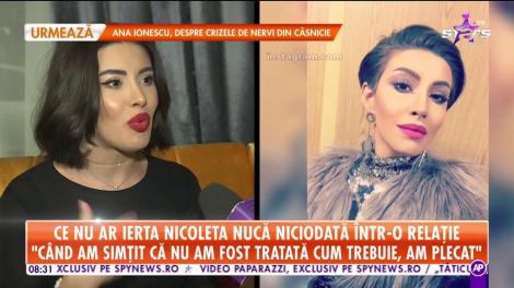 Ce nu iartă Nicoleta Nucă niciodată într-o relație: ”Femeia înseamnă demnitate, mândrie, frumuseţe şi sensibilitate”