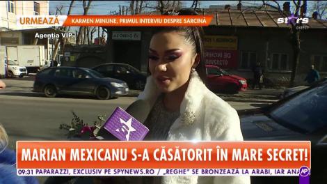 Marian Mexicanu s-a căsătorit în mare secret