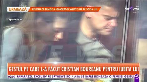 Cristian Boureanu este un bărbat de nota 10! Fostul politician i-a făcut o surpriză de proporţii iubitei sale, Laura Dincă!