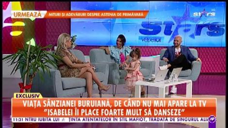 Viața Sânzianei Buruiană, de când nu mai apare la TV: "Prioritatea noastră este Isa"