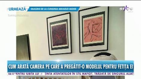 Catrinel Menghia, primele imagini cu micuţa Caroline! Cum arata camera fetiţei