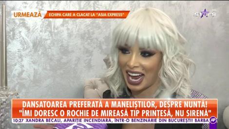 Dansatoarea preferată a maneliștilor, declarații despre nuntă: „Viitorul meu soț trebuie să semene cu tata”