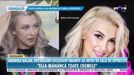 Andreea Bălan a născut o fetiță! Artista a oferit un interviu înainte să intre în sala de operații