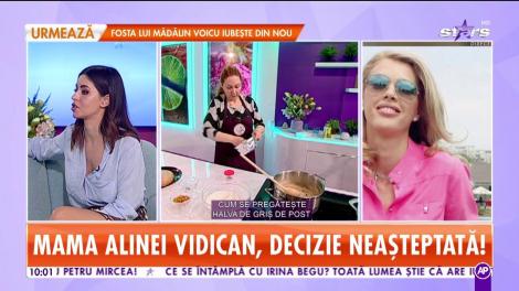 Mama Alinei Vidican, decizie neașteptată! Și-a scos mobila din casă la vânzare