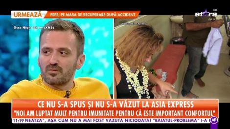 Ana Morodan şi Adrian Teleşpan au dat cărţile pe faţă. Cuplul de la Asia Express face dezvăluiri tranşante despre mizele concurenţilor