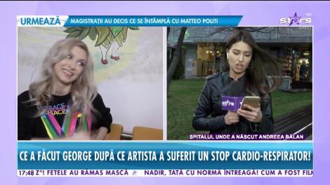 George Burcea nu se dezlipește de holurile clinicii. Informații de culise de la spitalul unde se află Andreea Bălan.