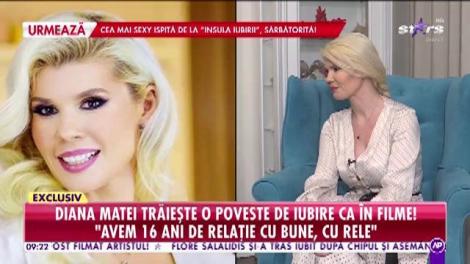 Diana Matei trăiește o poveste de iubire ca-n filme! Artista face dezvăluiri exclusive din viața de familie