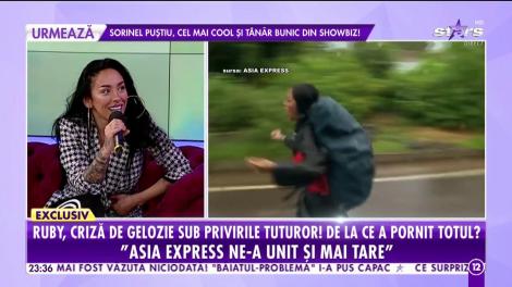 Ruby și iubitul ei, la cuțite în Asia Express: ”Și când ne împăcăm, tot cu înțepături o facem. Ne tot împăcăm de șapte ani”