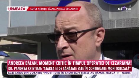 Ce spun medicii despre starea de sănătate a Andreei Bălan: „Pacienta este în stare stabilă”