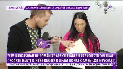 ”Kim Kardashian de România” are cele mai bizare colecții din lume: ”Foarte multe dintre bijuterii le-am donat oamenilor nevoiași”