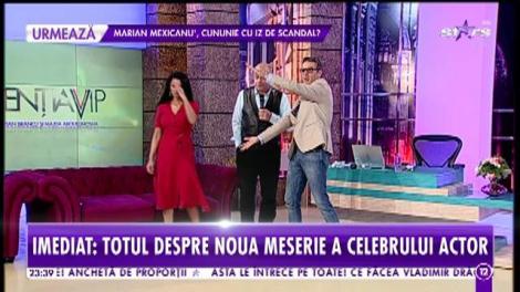 Actorul Emil Mitrache: ”De zece ani nu am mai lucrat în televiziune”