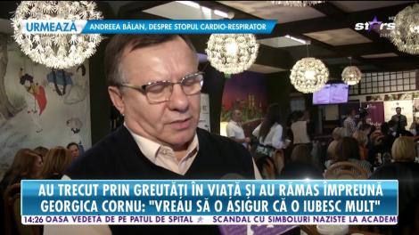 Au trecut prin greutăți în viață și au rămas împreună. Marina Almăşan şi Georgică Cornu au spus totul despre povestea lor de iubire