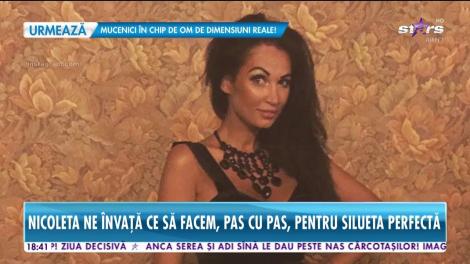 Nicoleta Luciu mănâncă tot cea vrea și slăbește