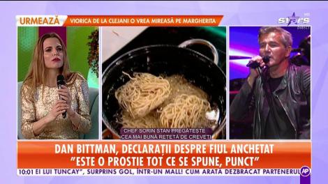 Dan Bittman, declaraţii despre fiul anchetat în dosarul de trafic de droguri