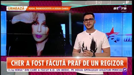 Cher a fost făcută praf de un regizor: Nu ştie să joace în filme
