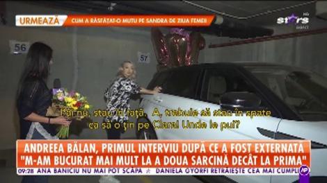 Andreea Bălan, primele declarații după ce a fost externată: ”Am înviat din morți!” 