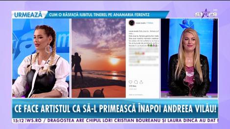 A recunoscut public că şi-a inselat iubita și i-a cerut iertare printre lacrimi la tv! Ce face Cezar Ouatu ca să-l primească înapoi Andreea Vilău