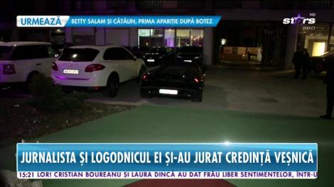 Imagini de senzaţie de la nunta fabuloasă a Mihaelei Moise. Jurnalista şi logodnicul ei şi-au jurat credinţă veşnică în fața lui Dumnezeu