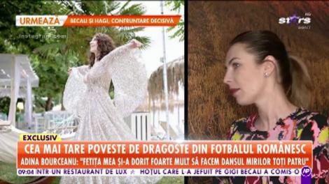 Cea mai tare poveste de dragoste din fotbalul românesc! Adina Bourceanu, dezvăluiri din sânul familiei