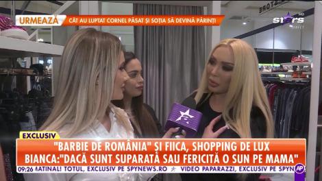 „Barbie de România” și fiica, shopping de lux: Noi suntem cele mai bune prietene
