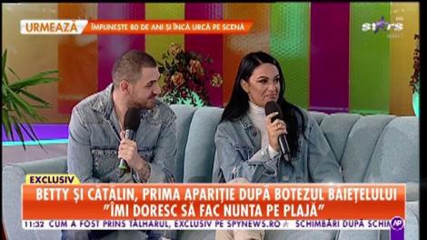 Betty și Cătălin l-au botezat pe micuțul Matthias. Ce cadou i-a dat Florin Salam nepotului