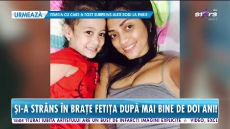 Visul cel mare al Bellei Santiago s-a îndeplinit! Artista şi-a revăzut fetiţa, după mai bine de doi ani!