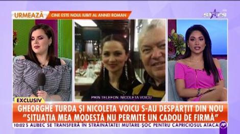 Gheorghe Turda și Nicoleta Voicu s-au despărțit din nou: Nu are sens să continuăm. El nu are timp de iubire