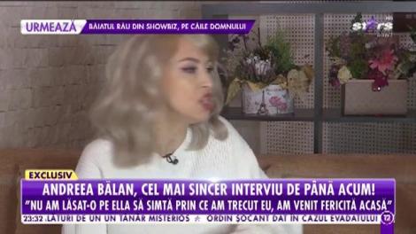 Andreea Bălan, prima apariţie la TV, după ce a ajuns acasă cu micuţa Clara Maria!