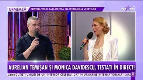 Aurelian Temişan şi Monica Davidescu, împreună de peste 20 de ani!