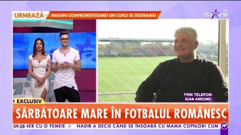 Sărbătoare mare în fotbalul românesc! Ioan Andone împlinește 59 de ani