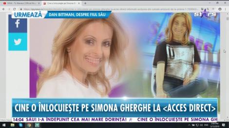 Simona Gherghe intră în concediu prenatal. Cine o înlocuiește pe frumoasa prezentatoare la Acces Direct