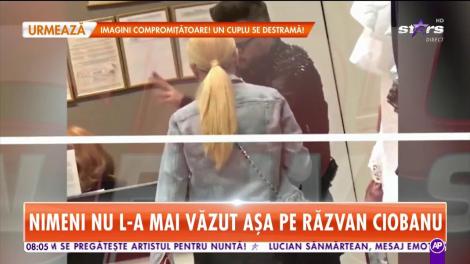 Nimeni nu l-a văzut așa pe Răzvan Ciobanu! Iată cum se comportă celebrul designer cu o femeie