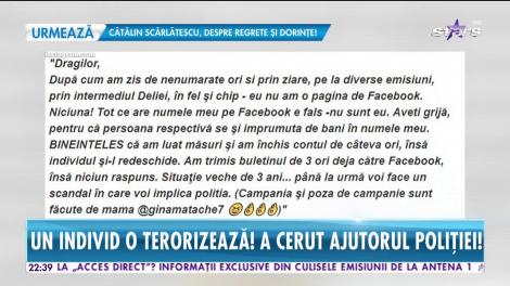 Sora Deliei are probleme grave, înainte de naştere! Un individ o terorizează!