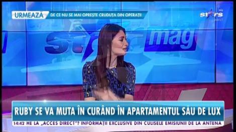 Ruby se va muta în curând în apartamentul său de lux. Artista o va lua în casa visurilor sale și pe bunica sa
