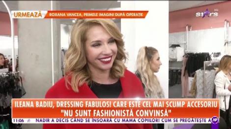 Ileana Badiu, dressing fabulos. Care este cel mai scump accesoriu: Cel mai scump ceas al meu este din aur