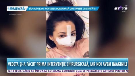 Prima imagine cu Roxana Vancea după rinoplastie. Cum arată șatena pe patul de spital