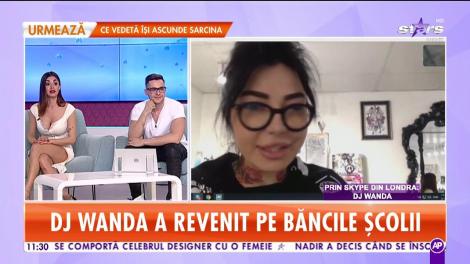 DJ Wanda a revenit pe băncile școlii. Vedeta studiază la o prestigioasă academie din Londra