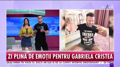 Zi plină de emoţii pentru Gabriela Cristea! Va deveni mămică pentru a doua oară!