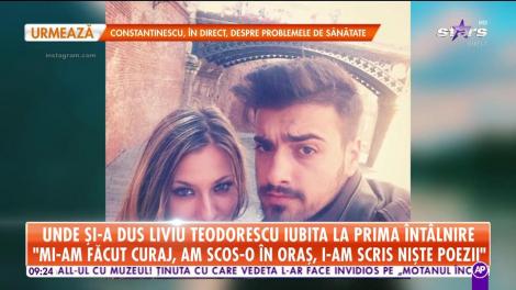 Unde și-a dus Liviu Teodorescu iubita la prima întâlnire:  Mi-am făcut curaj, am scos-o în oraș, i-am scris niște poezii