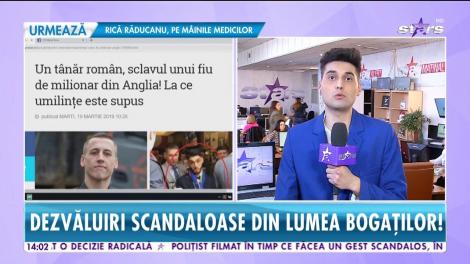 Un tânăr român, sclavul unui fiu de milionar din Anglia