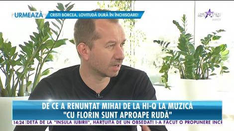 De ce a renunțat Mihai de la HI-Q la muzică: Îmi trăiesc visul din copilărie și sunt fericit