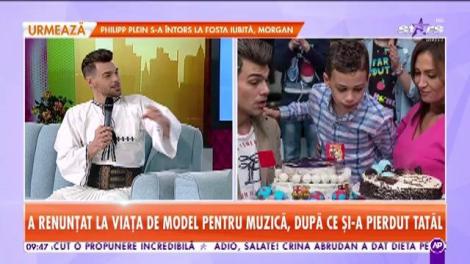 Defila pe marile podiumuri ale lumii, dar a lăsat totul să îi îndeplinească ultima dorință a tatălui: accea de a deveni artist!